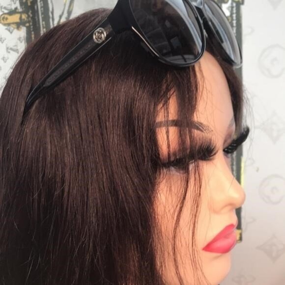 New Authentic Gucci Black Women\'s Sunglasses GG0080SK 002 main image 5